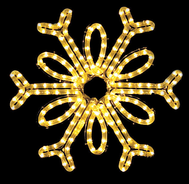 18" Hanging Loop Snowflake | All American Christmas Co