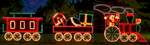 Commercial Train - Animated | All American Christmas Co