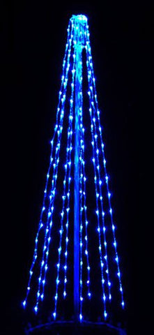 Blue 6' 3D Tree - Steady Burn | All American Christmas Co