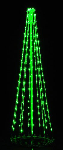 Green 6' 3D Tree - Steady Burn | All American Christmas Co