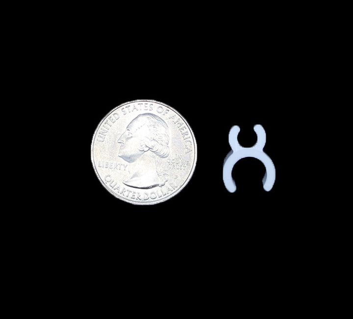 3/16" Mini Light Sculpture Clips - 5000 Pack - Black | All American Christmas Co