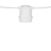 330' Commercial Light Spool - E-26 Molded Sockets - White Wire | All American Christmas Co