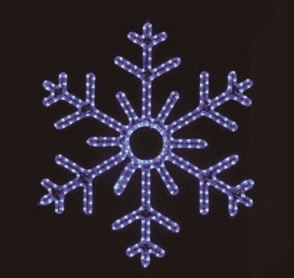 36" Hanging 6 Point Snowflake | All American Christmas Co