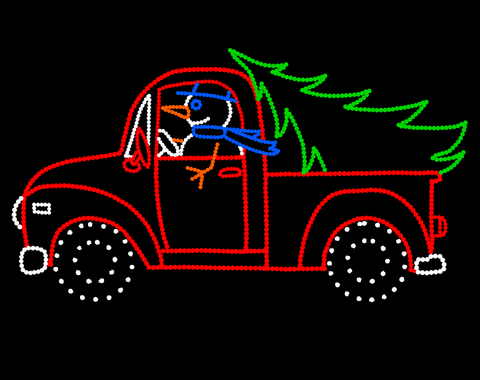 Vintage Christmas Truck