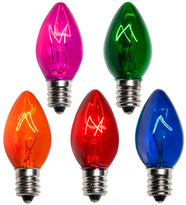 Triple Dip C7 Christmas Lights - Multi Color - Case of 1000 | All American Christmas Co