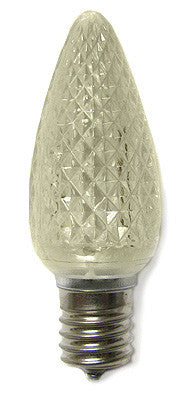 C9 LED Twinkle Bulbs - Warm White - 25 Pack | All American Christmas Co
