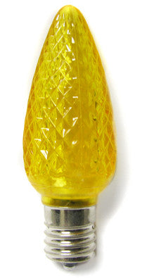 C9 LED Bulbs - Yellow - 25 Pack | All American Christmas Co