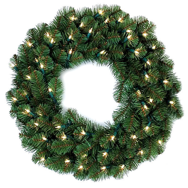 24" Canadian Fir Wreath | All American Christmas Co