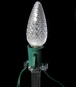 Clear Light Stakes - Pack of 50 | All American Christmas Co