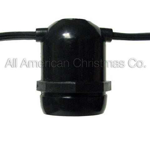 330' Commercial Light Spool - E-26 Molded Sockets - SPT-2 | All American Christmas Co