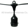 54' Commercial Light Spool - E-26 Suspended Molded Sockets | All American Christmas Co