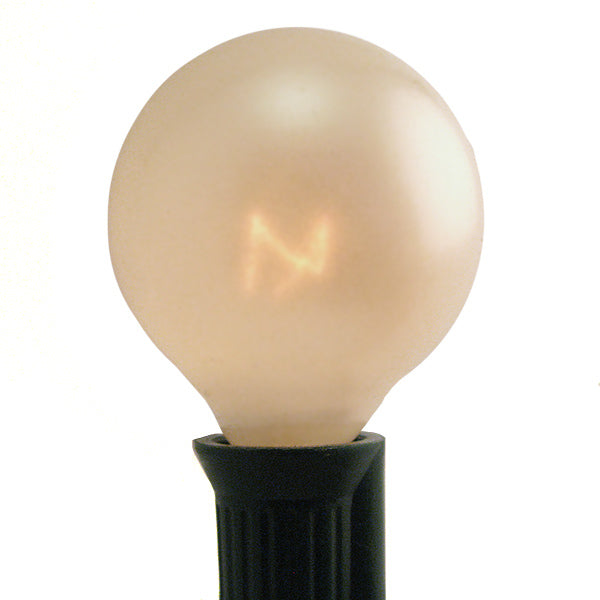 Commercial Patio Light String - G40 - E12 Base | All American Christmas Co