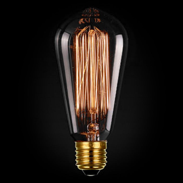 Edison Style (ST64) Patio Lights - E-26 - Clear - 12 Pack | All American Christmas Co
