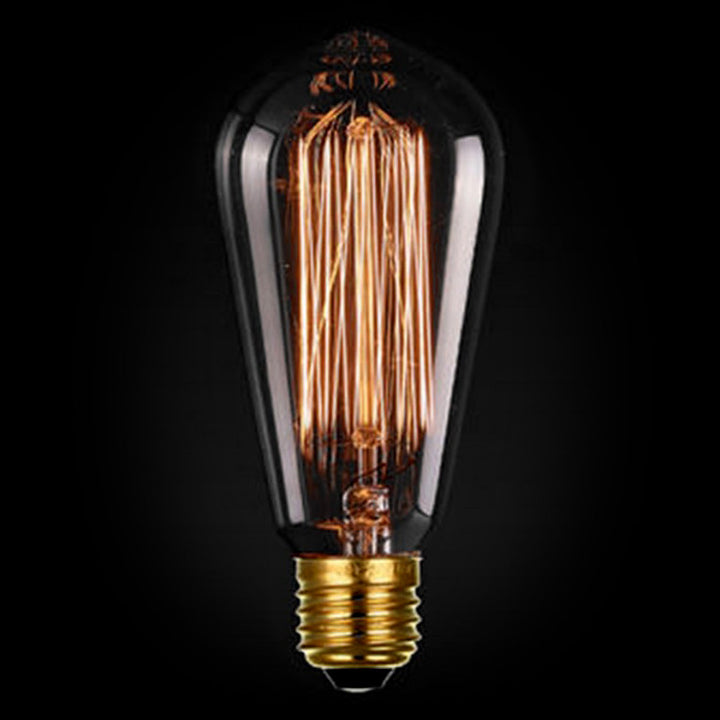 Edison Style (ST64) Patio Lights - E-26 - Clear - 12 Pack | All American Christmas Co