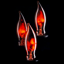 Flicker Flame Bulbs - 3 Pack | All American Christmas Co