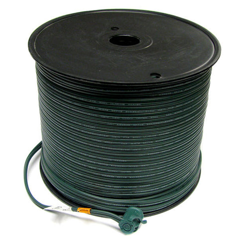 500' Bulk Wire Spool - Green Wire - SPT-2 | All American Christmas Co