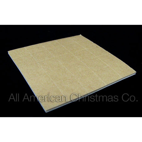 Small Adhesive Pads - 10 Packs of 25 | All American Christmas Co