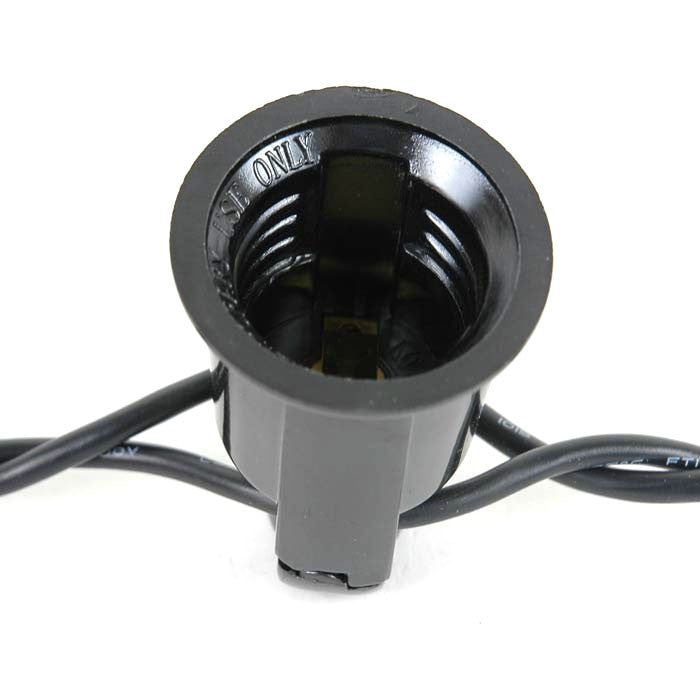 500' E-12 Commercial Pin Socket Spool | All American Christmas Co
