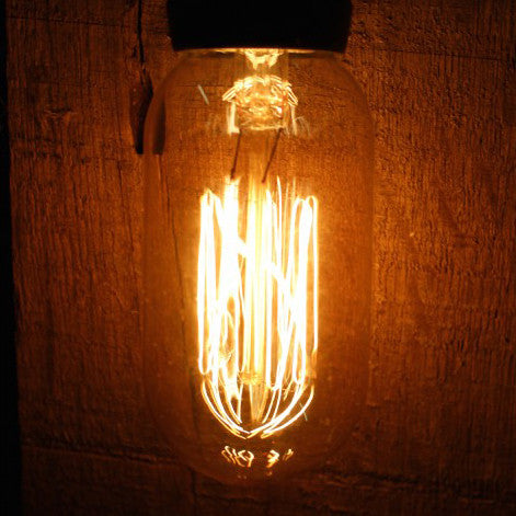 Radio Style (T14) Patio Lights - E-26 - Clear - 12 Pack | All American Christmas Co