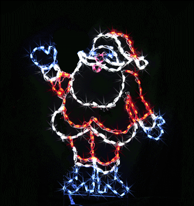 Levitating Santa Waving Santa – All American Christmas Co