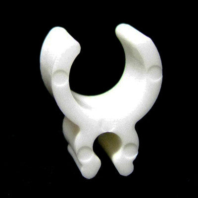 1/8" Mini Light Sculpture Clips - 100 Pack - White | All American Christmas Co