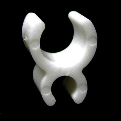 3/16" Mini Light Sculpture Clips - 100 Pack - White | All American Christmas Co